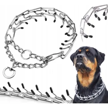 Obojek pro psa Kovový obojek pro psa ostnatý obojek ZooPatrol vel. XL