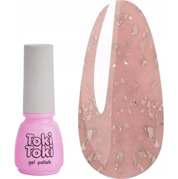 Přípravek na nehty Hybridní lak na nehty Toki-Toki Magic Touch 01 broskvový 5 ml