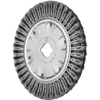 Drátěný kartáč Pferd 79182019 | Rotační kartáč splétaný drát stacionární COMBITWIST RBG 35020/50,8 CT ST 0,50