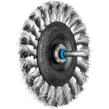 Drátěný kartáč Pferd 43108005 | Rotační kartáč se stopkou RBG 10012/6 INOX 0,35