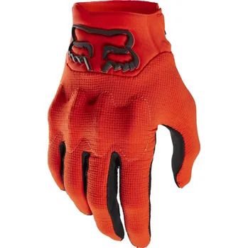 Rukavice FOX rukavice BOMBER Lt orange flame - S