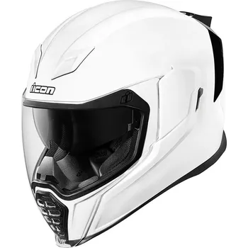 Helma na motorku ICON přilba AIRFLITE Gloss white - L