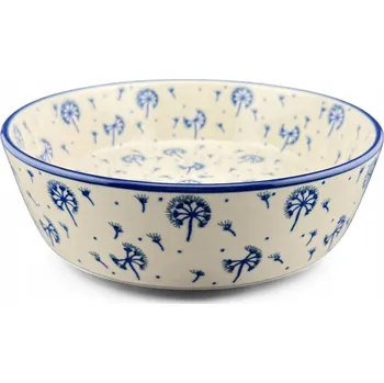 Miska kulatá 19 cm Pampelišky, dekor 2550, Keramika Bolesławiec