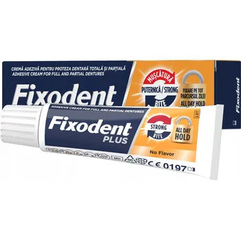 Péče o zubní náhradu Fixodent Plus All Day Hold fixační krém 100 g