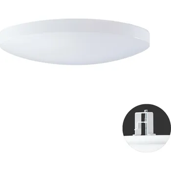 Koupelnové svítidlo OSMONT SAG68687 SAGITA V2 stropní/nástěnné plastové polovestavné svítidlo bílá IP44 4000 K 24W LED DALI