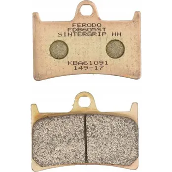 Brzdová destička Sada brzdových destiček, kotoučové brzdy Ferodo FDB605ST