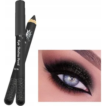 Přípravek na oči Oční stíny v tužce třpytivé Černá #10