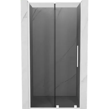 Sprchové dveře Mexen Velar sprchové dveře posuvné 120 cm, grafit, bílé - 871-120-000-41-20 Sprchové dveře