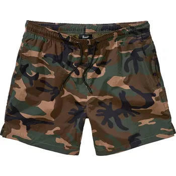 Pánské kraťasy Kraťasy Brandit Swimshort Basic - woodland, XXL