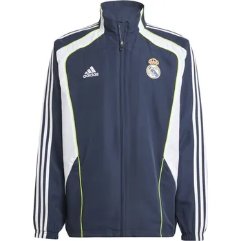 adidas Real Madrid UBP Tracksuit Top Adults Night Navy L