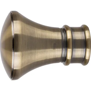 Příslušenství pro garnýž Dekodum Koncovky garnýží Monaco starožitné zlato 25 mm - 2 ks