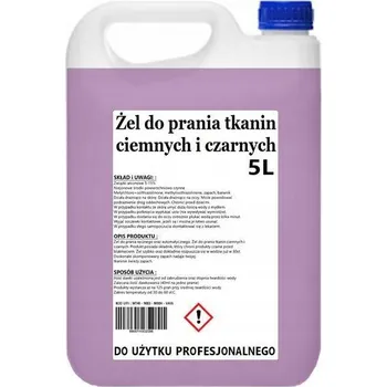 Prací prostředek Cleanhom Gel na praní tmavého a černého prádla 5l – fixuje barvu, vysoce účinný