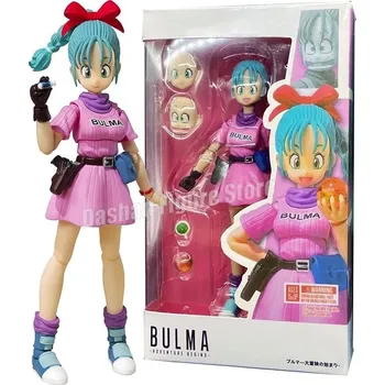 Figurka Dragon Ball Z Bulma figurka S.H.Figuarts | akční figurka - A