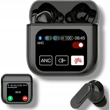 Sluchátka BEZDRÁTOVÁ SLUCHÁTKA DO UŠÍ LED BLUETOOTH SMART HD TOUCH K TELEFONU