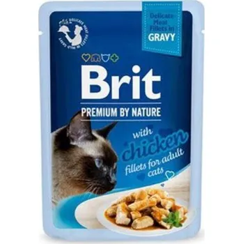 Brit Premium Kapsička Cat Delicate Chicken Gravy 24x85g