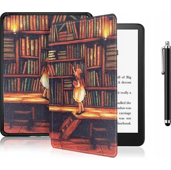 Příslušenství pro čtečku elektronické knihy Pouzdro SMART COVER GRAFIKA pro Kindle 11 6" 2022 + DOTYKOVÉ PERO