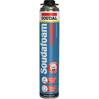 Montážní pěna Montážní pěna Soudal Classic Click 750 ml