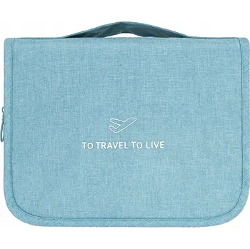 Kosmetická taška ROZKLÁDACÍ KOSMETICKÁ TAŠKA CESTOVNÍ ORGANIZÉR NA KOSMETIKU DO LETADLA