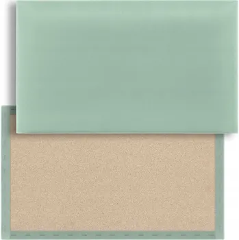 Obraz Čalouněný nástěnný panel obdélník Velur - Mátový 60x40 cm