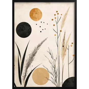 Obraz Plakát na zeď Geometrie Příroda Moderní grafika Obrázek na stěnu Poster