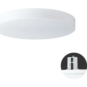 Koupelnové svítidlo OSMONT DEL68669 DELIA V3 stropní/nástěnné plastové polovestavné svítidlo bílá IP44 4000 K 48W LED