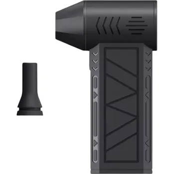 Prachovka Mini elektrický turbo ventilátor 130 000 ot./min Bezkartáčový foukač Typ-C dobíjení 2500 mAh x2 Prachovka na auto 3 rychlosti