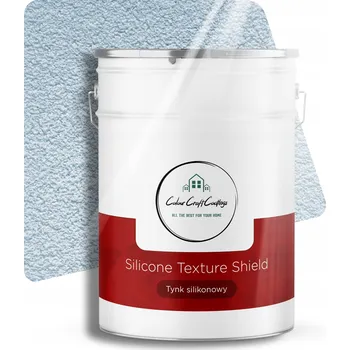 Omítka SILIKONOVÁ OMÍTKA FASÁDNÍ ZRNITOST 1.0MM STRUKTURA "BERÁNEK" MODRÁ 25KG F123