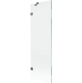 Vanová zástěna Mexen Lunar vanová zástěna 1-křídlová 60 x 150 cm, transparentní, gun metal - 897-060-000-95-00 Vanové zástěny