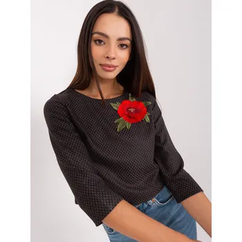 Dámská košile Halenka LK BZ 506494.50P černá 38