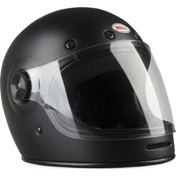 Helma na motorku BELL motocyklová přilba Bullitt DLX Solid Matte Black Helmet - XS