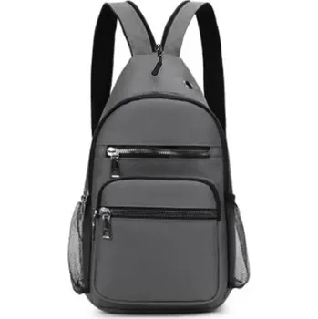 Kabelka Žlutá malá dámská kabelka přes rameno | sportovní batůžek - šedá