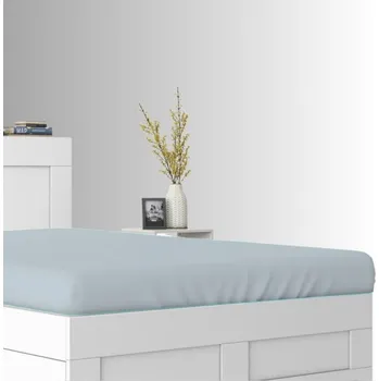 Prostěradlo Froté Prostěradlo S Gumou Do Postýlky 90x190 Světle Popelavá Prémiové