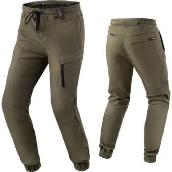 Moto oblečení Motocyklové džíny SHIMA JOGGSTER KHAKI zelené + DÁRKY ZDARMA