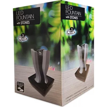 Zvlhčovač vzduchu Interiérová vodní LED fontána