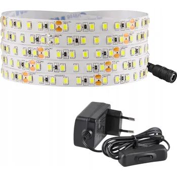 LED osvětlení LED pásek 3m se zdrojem, studená bílá, IP20