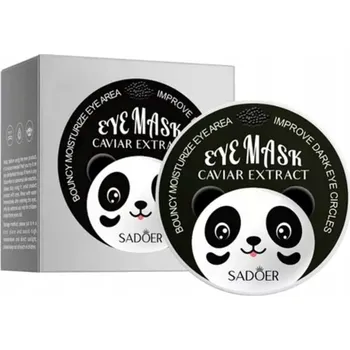 Pleťová maska Sadoer Oční maska KAWIOR – Luxusní náplasti pod oči s extraktem z kaviáru