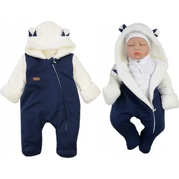 Kojenecký overall Dětská kombinéza overal pro miminko výbavička Nicol 56