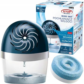 Vzduchotechnika Pohlcovač vlhkosti Ceresit sada: náplň a pohlcovač 450 ml, bez vůně