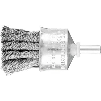 Drátěný kartáč Pferd 43209001 | Štětcový kartáč splétaný se stopkou PBG 3028/6 ST 0,35