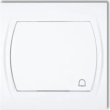 vypínač Jednopólový podomítkový vypínač Karlik bílý LWP-4