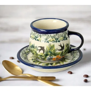 Šálek Bolesławiec kamenina 70 ml 1 ks