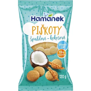 Hamánek Špaldové piškoty s kokosem
