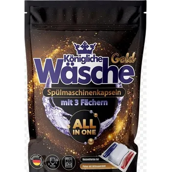 Tableta do myčky Koniglische Wasche All in One Gold kapsle do myčky nádobí 27 ks