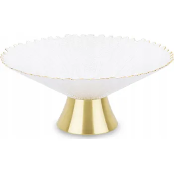 Podnos podnos zlatý skleněný glamour miska dekorace