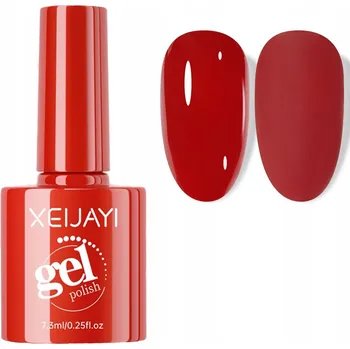 Lak na nehty Hybridní lak na nehty UV/LED 7,3ml /g Červená C096