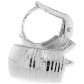 Náušnice Zlaté náušnice z bílého zlata