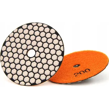 Brusný kotouč DIAMANTOVÝ KOTOUČ LEŠTICÍ KOTOUČ 100MM PRO BROUŠENÍ SLINUTÉ DLAŽBY A DLAŽDIC NA SUCHÝ ZIP G200