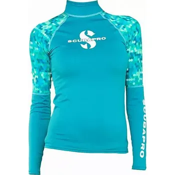 Neoprenový oblek Triko rashguard CARIBBEAN dlouhý rukáv, SCUBAPRO S