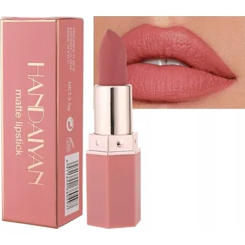 Přípravek na rty Matná rtěnka na rty Handaiyan peach #01
