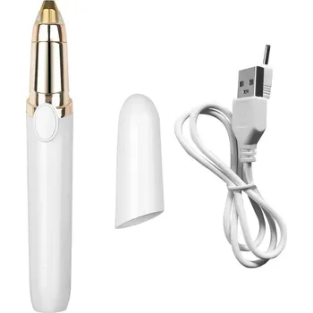 Epilátor Dámský epilátor na obličej | zastřihovač obočí - White No Box